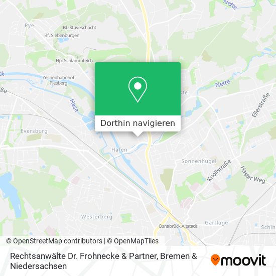 Rechtsanwälte Dr. Frohnecke & Partner Karte