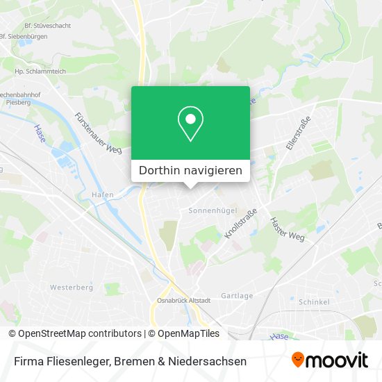 Firma Fliesenleger Karte