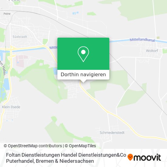 Foltan Dienstleistungen Handel Dienstleistungen&Co Puterhandel Karte
