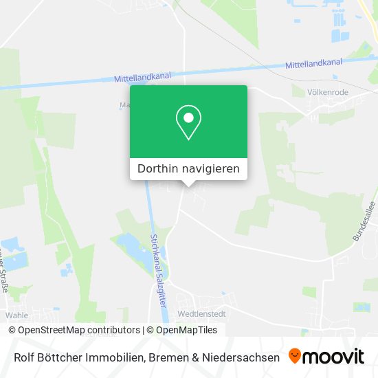 Rolf Böttcher Immobilien Karte