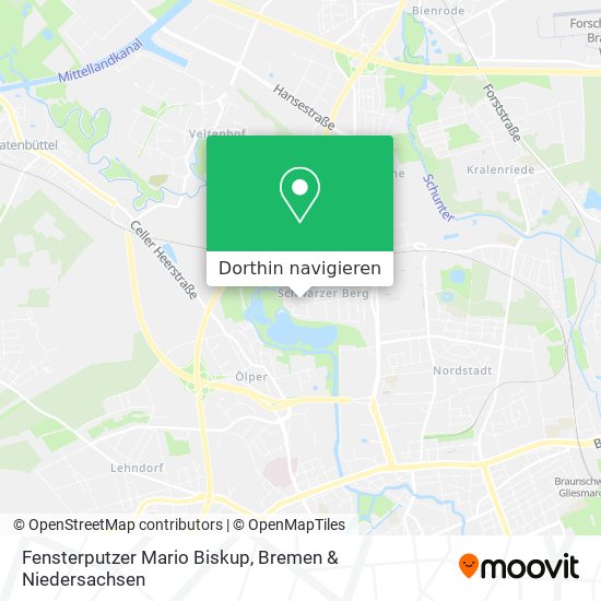 Fensterputzer Mario Biskup Karte