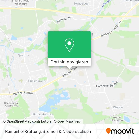 Remenhof-Stiftung Karte