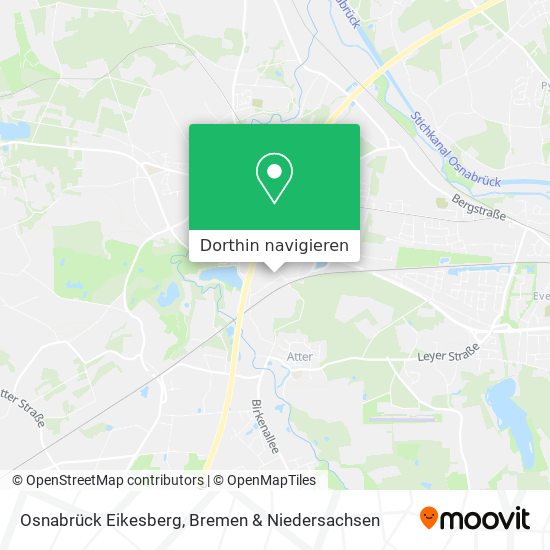 Osnabrück Eikesberg Karte