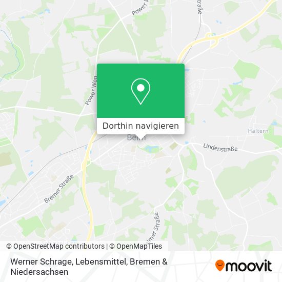 Werner Schrage, Lebensmittel Karte