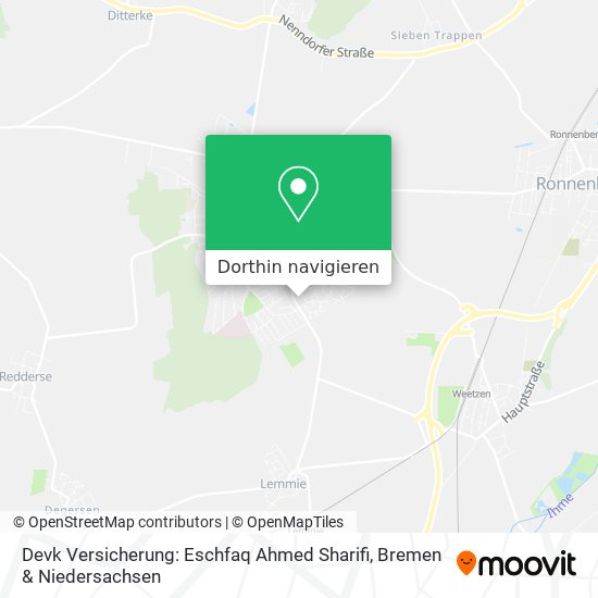 Devk Versicherung: Eschfaq Ahmed Sharifi Karte