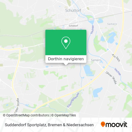 Suddendorf Sportplatz Karte