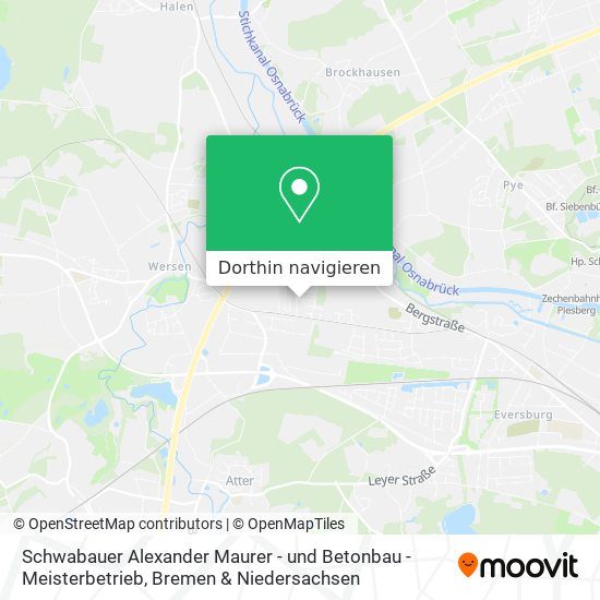 Schwabauer Alexander Maurer - und Betonbau - Meisterbetrieb Karte