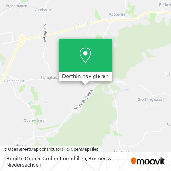 Brigitte Gruber Gruber Immobilien Karte