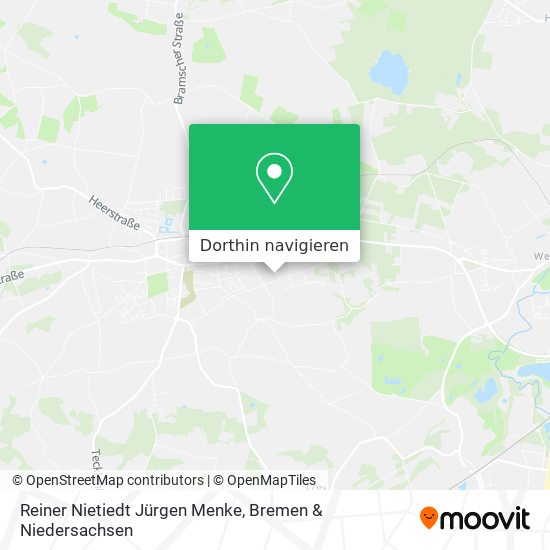 Reiner Nietiedt Jürgen Menke Karte