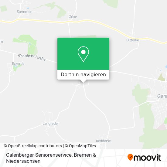Calenberger Seniorenservice Karte