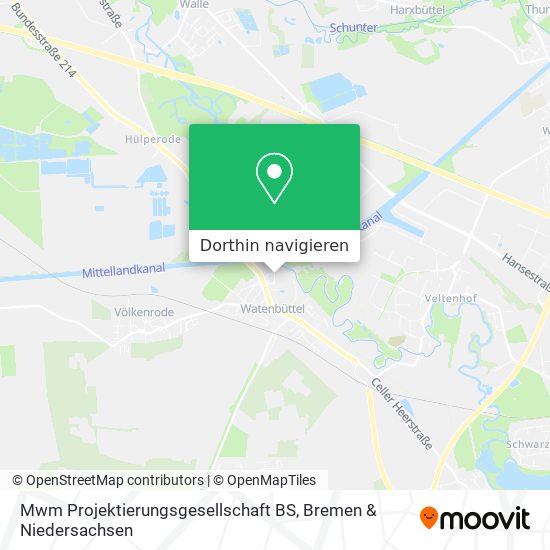 Mwm Projektierungsgesellschaft BS Karte