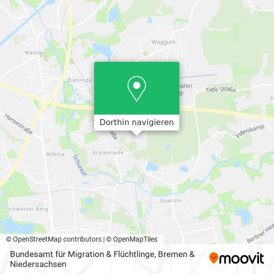 Bundesamt für Migration & Flüchtlinge Karte