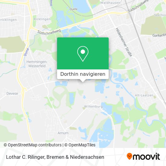 Lothar C. Rilinger Karte