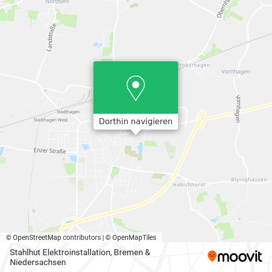 Stahlhut Elektroinstallation Karte