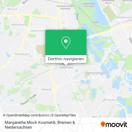 Margarethe Mock Kosmetik Karte