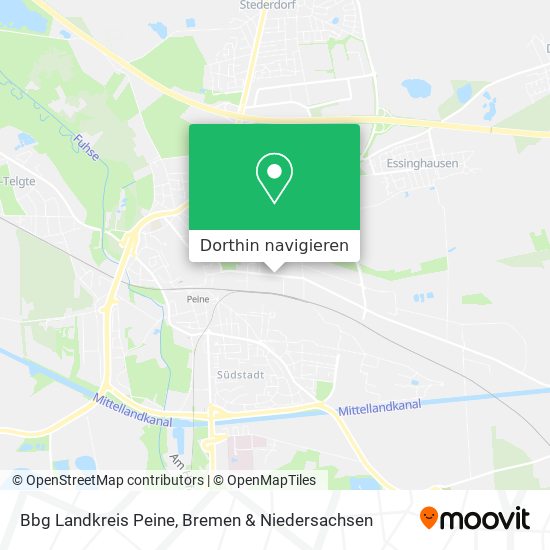 Bbg Landkreis Peine Karte