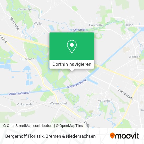 Bergerhoff Floristik Karte