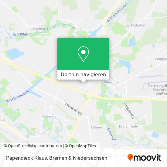 Papendieck Klaus Karte