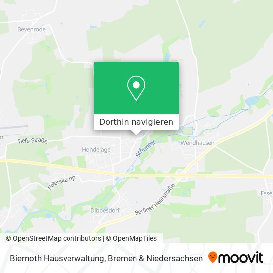 Biernoth Hausverwaltung Karte