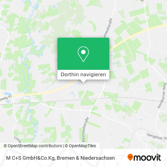 M C+S GmbH&Co.Kg Karte