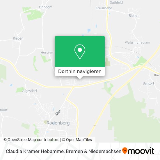 Claudia Kramer Hebamme Karte