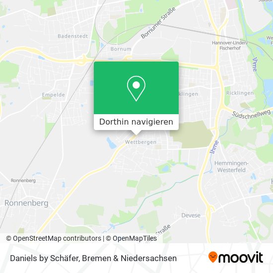 Daniels by Schäfer Karte