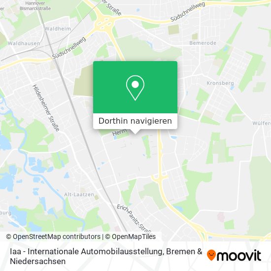 Iaa - Internationale Automobilausstellung Karte
