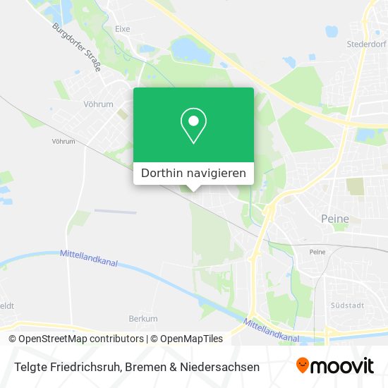 Telgte Friedrichsruh Karte