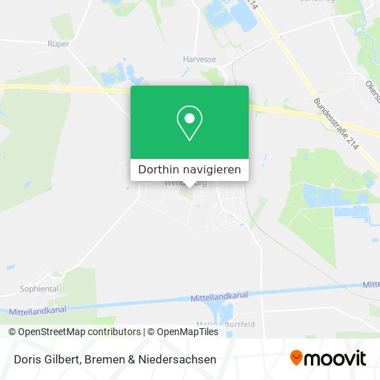 Doris Gilbert Karte