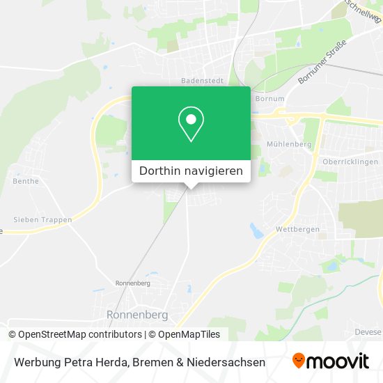 Werbung Petra Herda Karte