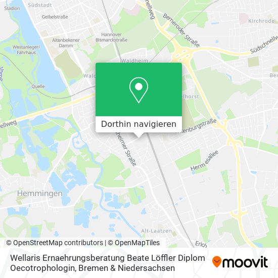 Wellaris Ernaehrungsberatung Beate Löffler Diplom Oecotrophologin Karte