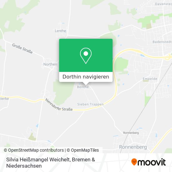 Silvia Heißmangel Weichelt Karte