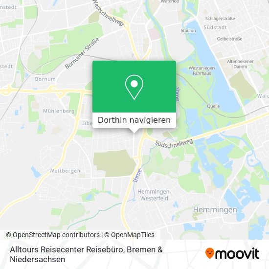 Alltours Reisecenter Reisebüro Karte