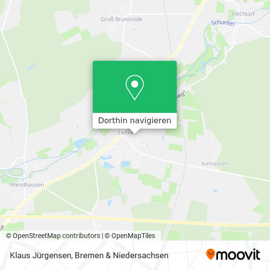 Klaus Jürgensen Karte