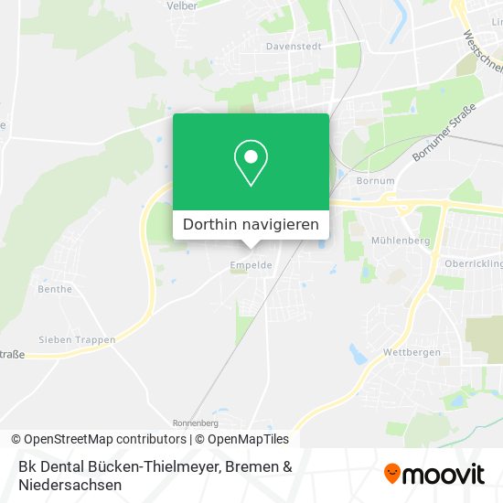 Bk Dental Bücken-Thielmeyer Karte