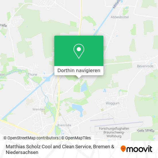 Matthias Scholz Cool and Clean Service Karte
