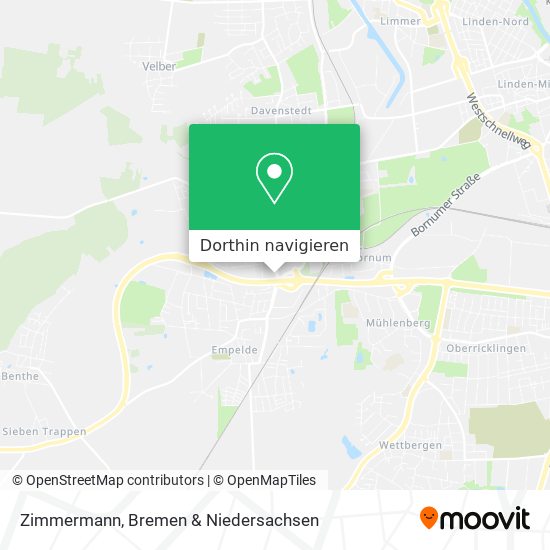 Zimmermann Karte
