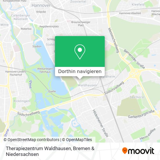 Therapiezentrum Waldhausen Karte