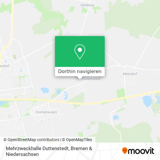 Mehrzweckhalle Duttenstedt Karte
