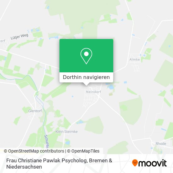 Frau Christiane Pawlak Psycholog Karte