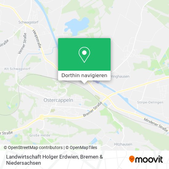 Landwirtschaft Holger Erdwien Karte