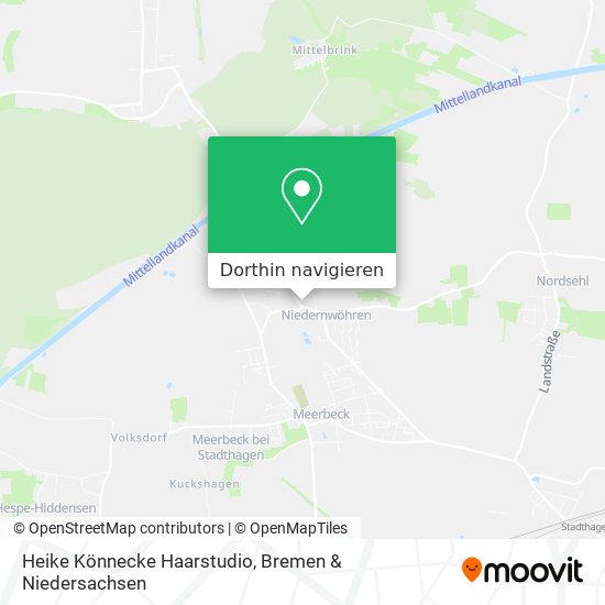 Heike Könnecke Haarstudio Karte