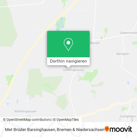 Met Brüder Barsinghausen Karte