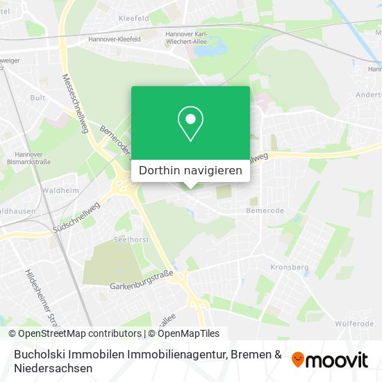 Bucholski Immobilen Immobilienagentur Karte