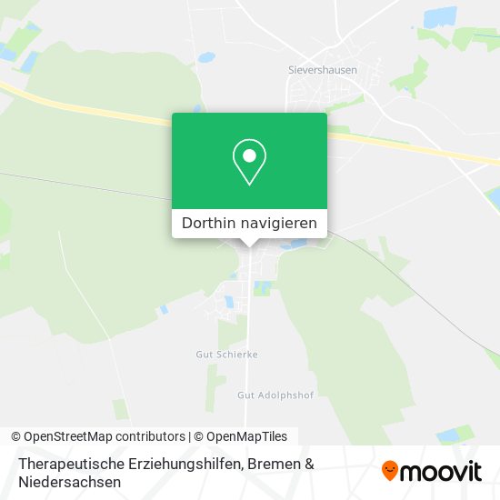 Therapeutische Erziehungshilfen Karte