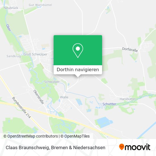 Claas Braunschweig Karte