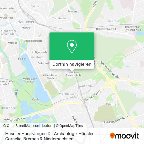 Hässler Hans-Jürgen Dr. Archäologe, Hässler Cornelia Karte