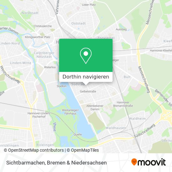 Sichtbarmachen Karte