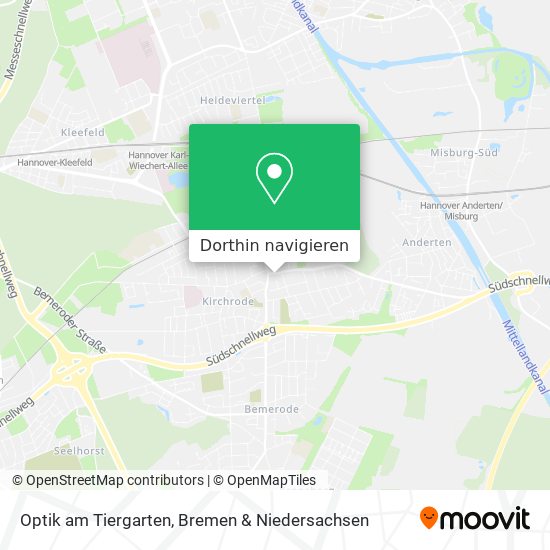 Optik am Tiergarten Karte