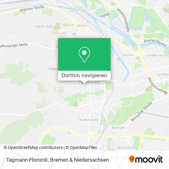 Tagmann-Floristik Karte